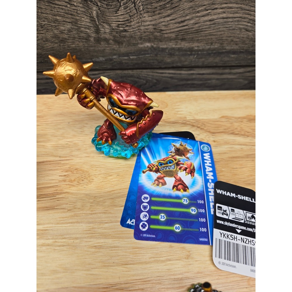 Activision Skylanders Spyros Adventure Wham-Shell Figure with Card and Web Code